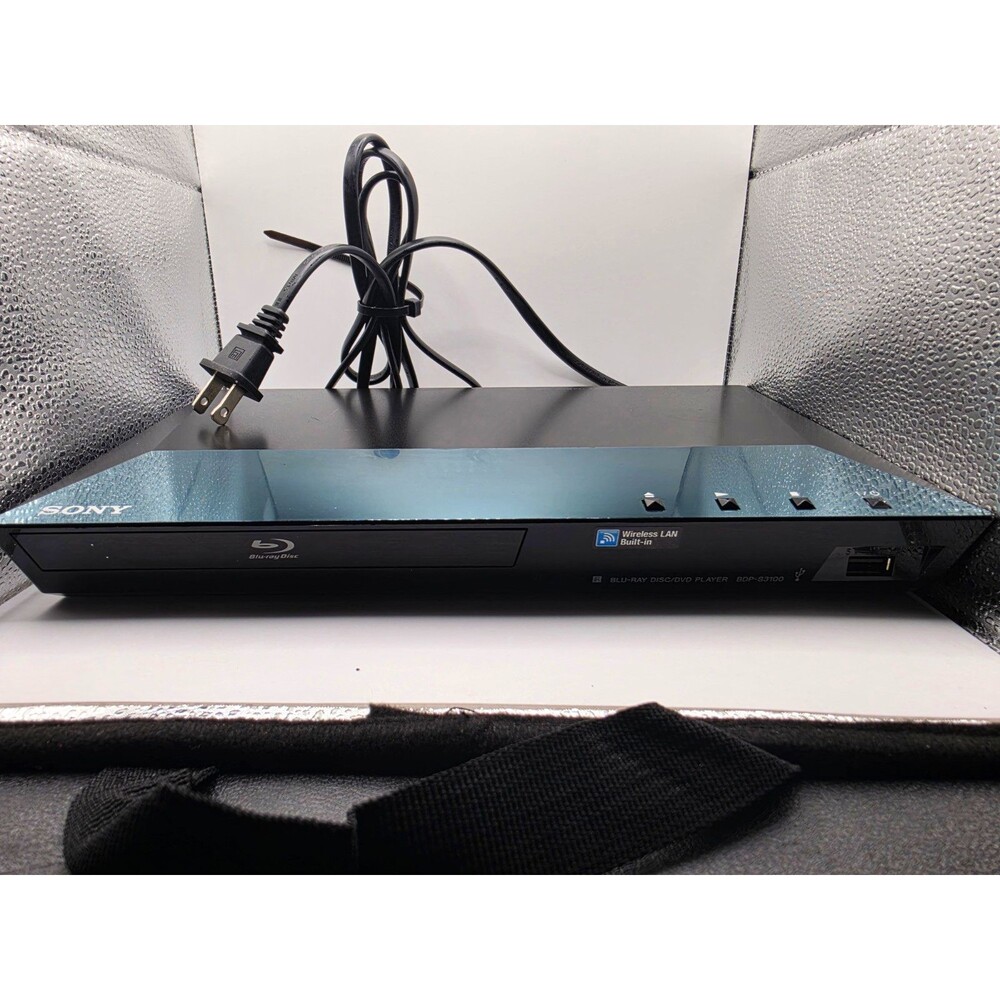 Sony BDP-S3100 Blu-ray DVD Player Built-In WiFi HDMI Tested Working No Remote
